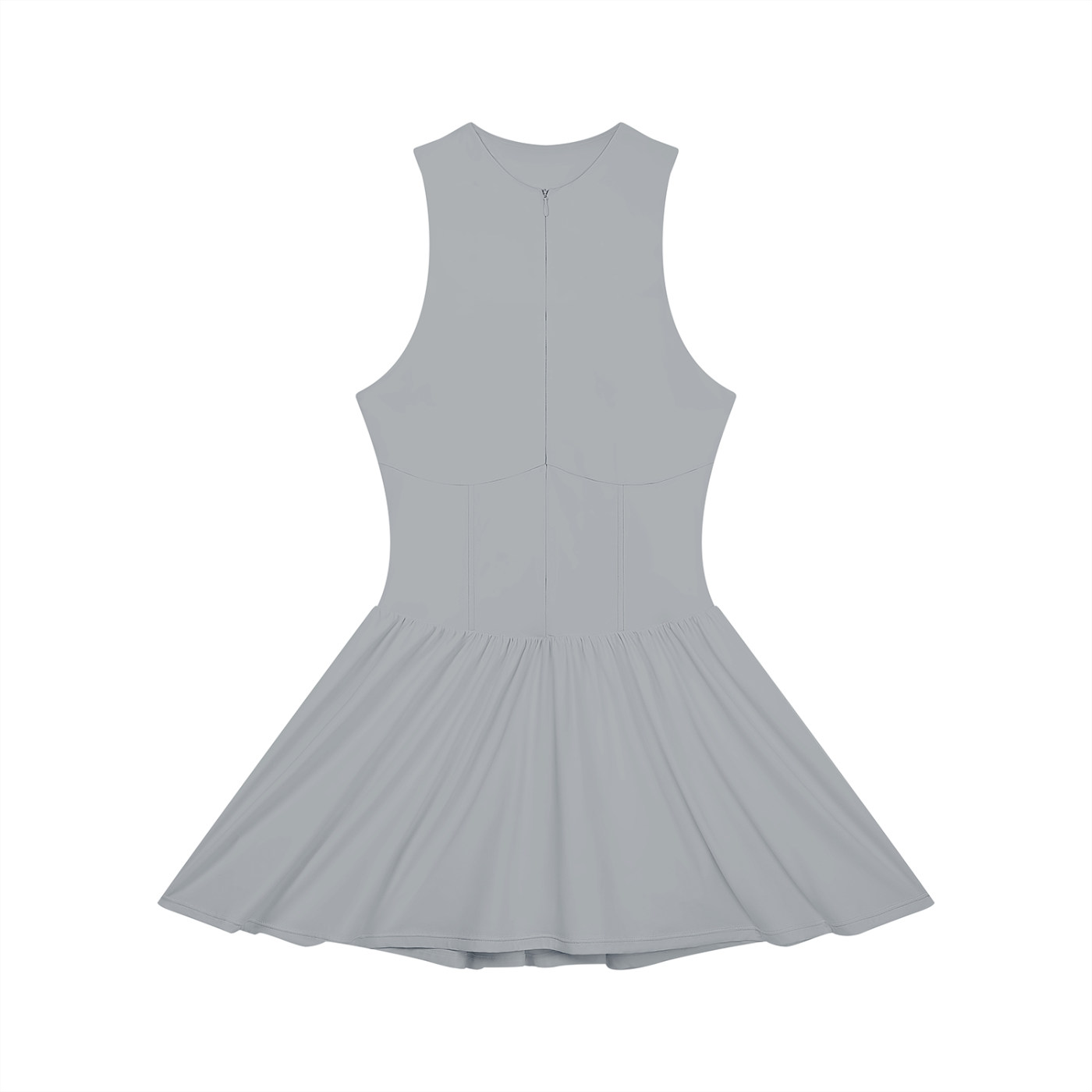 Women’s Fitted Sleeveless Full-Zip Dress