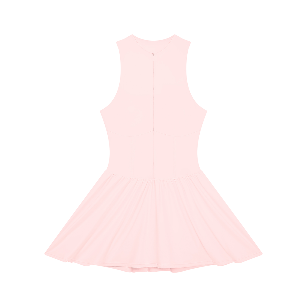 Women’s Fitted Sleeveless Full-Zip Dress
