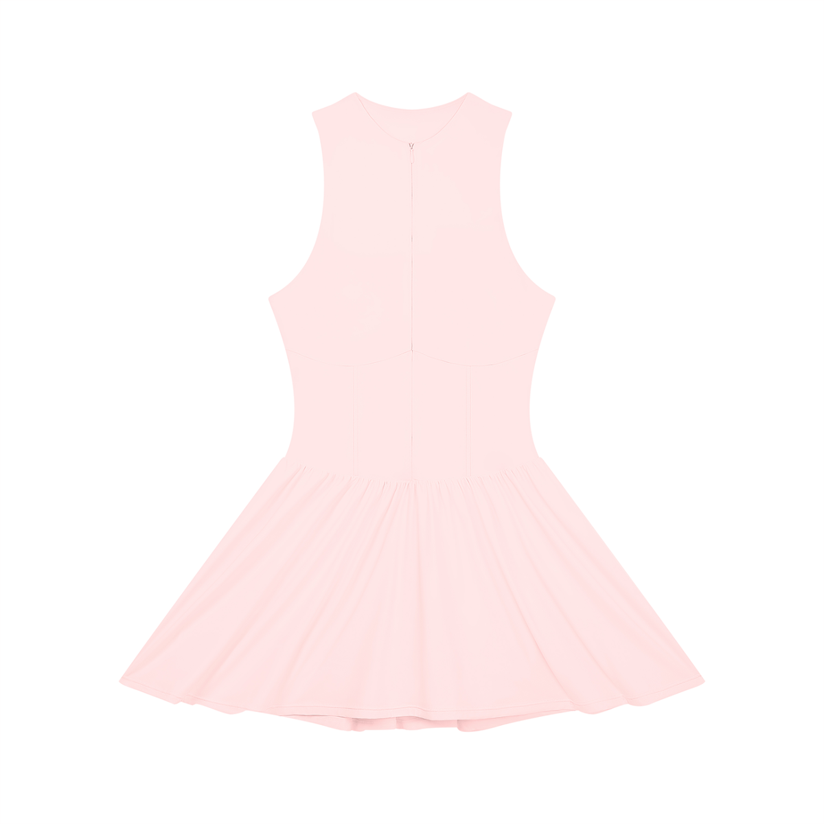 Women’s Fitted Sleeveless Full-Zip Dress