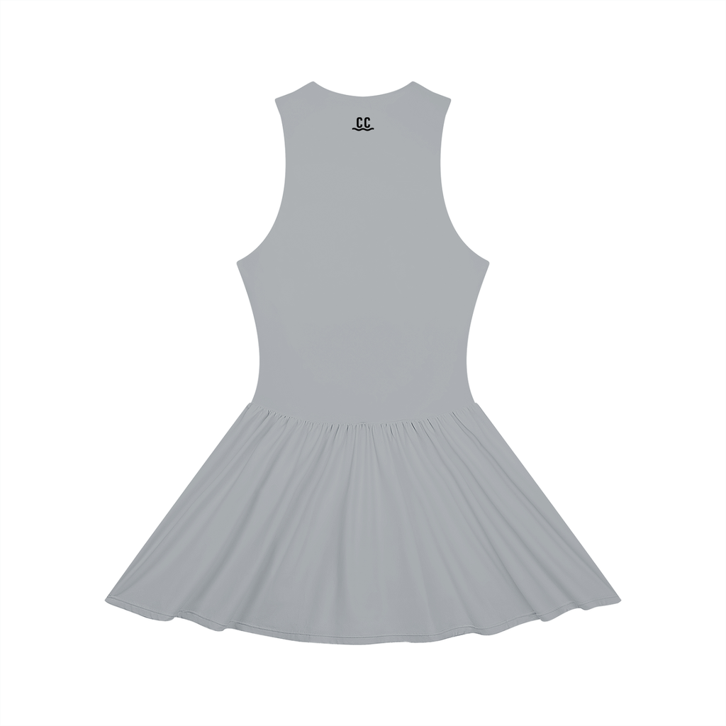 Women’s Fitted Sleeveless Full-Zip Dress