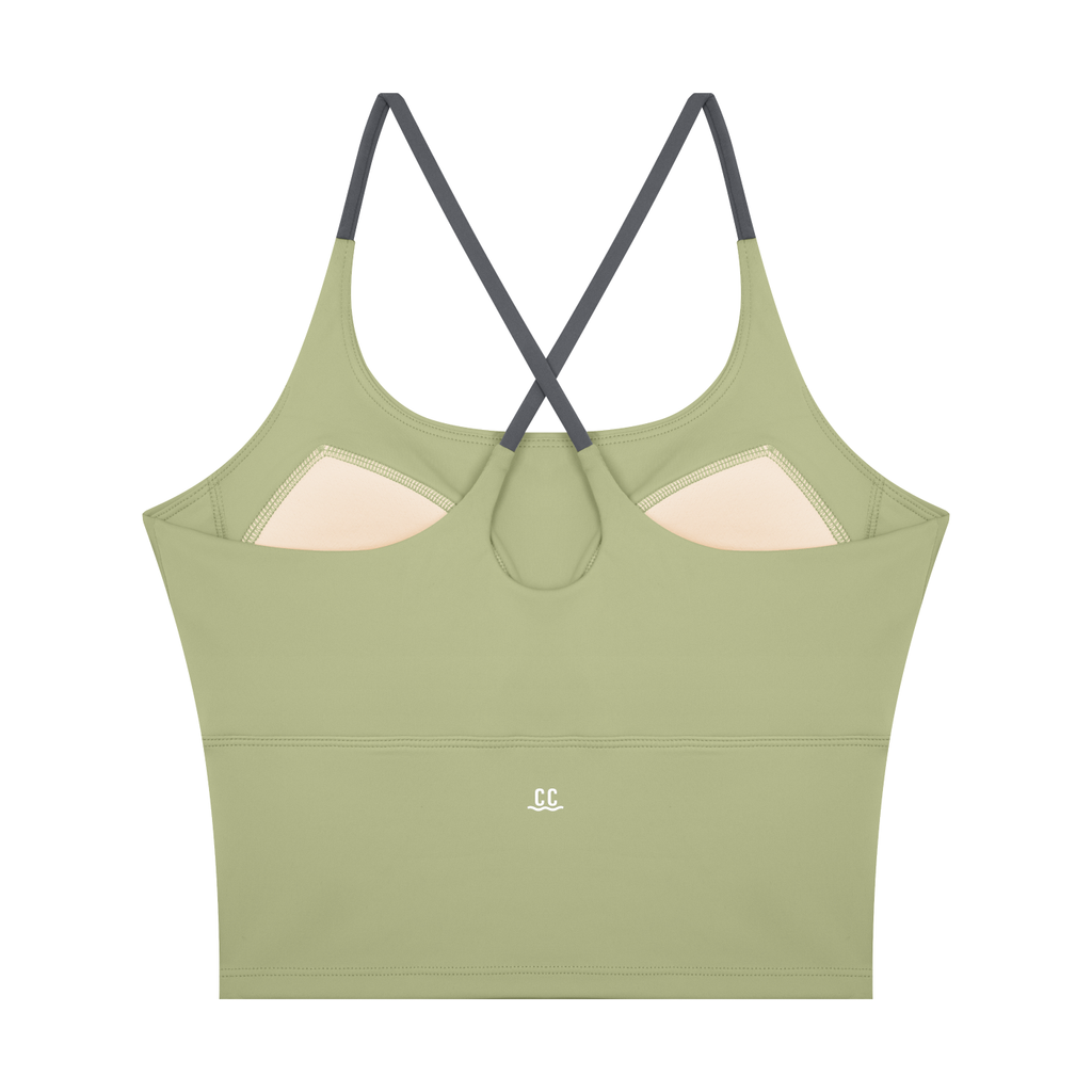 Women's Color Block Yoga Tank Top