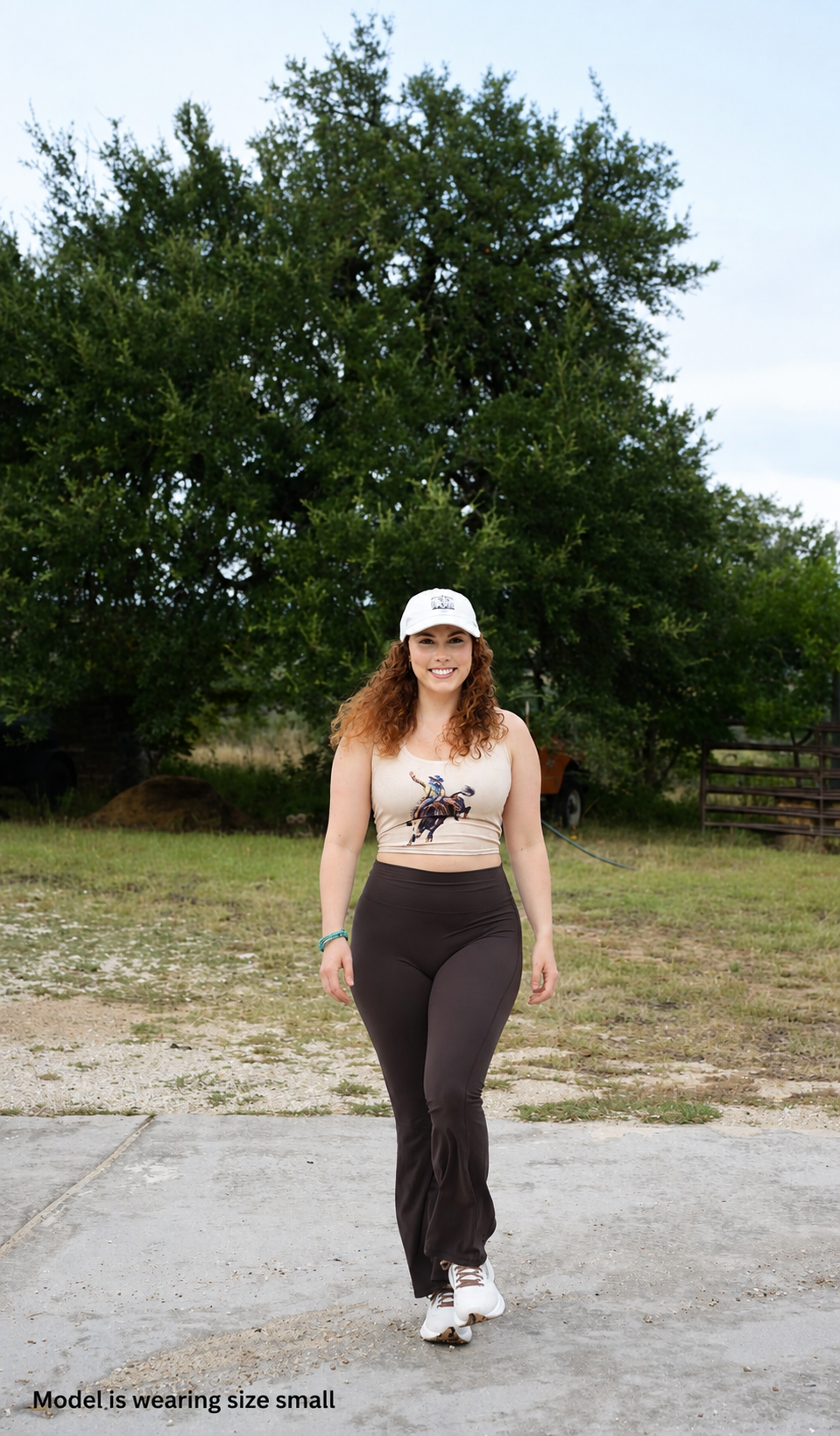 Bull Rider Cropped Top
