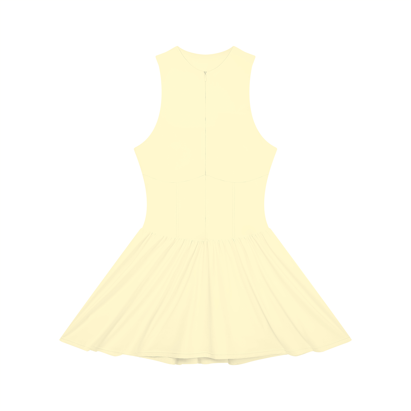 Women’s Fitted Sleeveless Full-Zip Dress