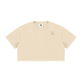 Women's Mineral Wash Cotton Crop T-Shirt
