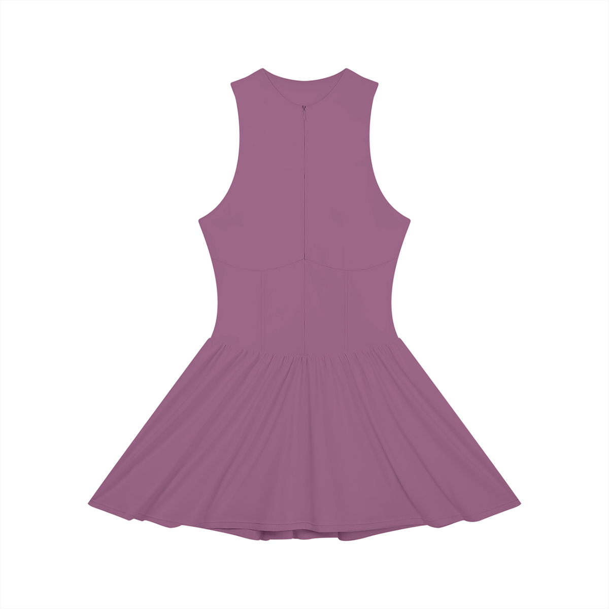Women’s Fitted Sleeveless Full-Zip Dress